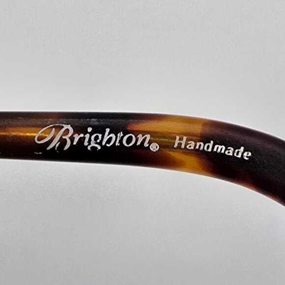 Brighton Wilde Silver Tortoise Frame +2.0 Lens Folding Reading Glasses 47-21-127 - Picture 9 of 13